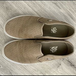 Vans slip on sneakers
